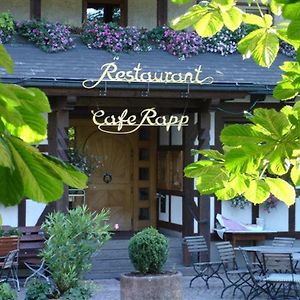 Hotel Restaurant Cafe Rapp Konigsfeld im Schwarzwald Exterior photo